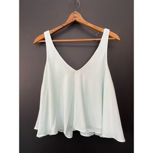 🖤 ZARA Light blue top